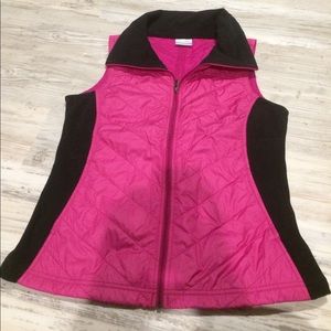 Columbia vest in pink